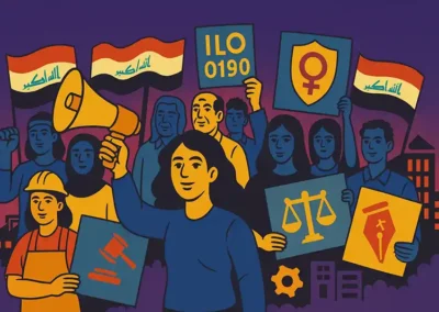 زنان عراقی در تقاطع جنگ و تحریم: نقش جامعه مدنی عراق در دفاع از حقوق زنان در محیط کار