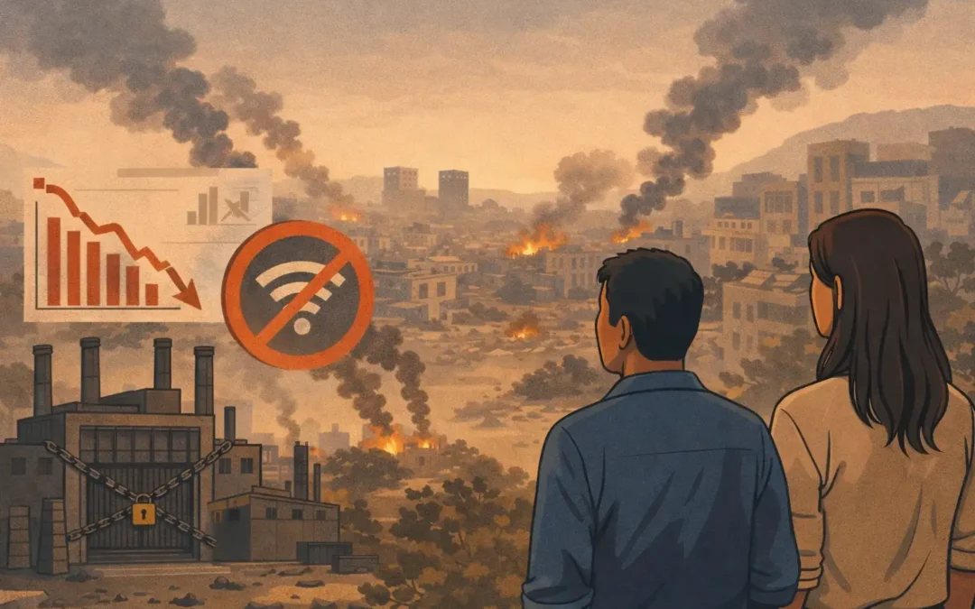 اثرات جنگ و بحران‌های امنیتی بر اقتصاد و بازار کار ایران 